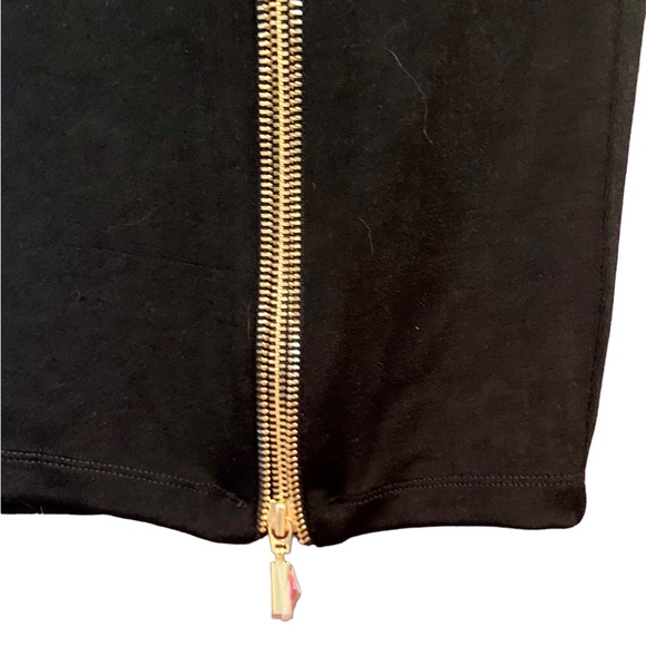NWT Chico’s Travelers Zipper Detail Black Skirt - Picture 7 of 12